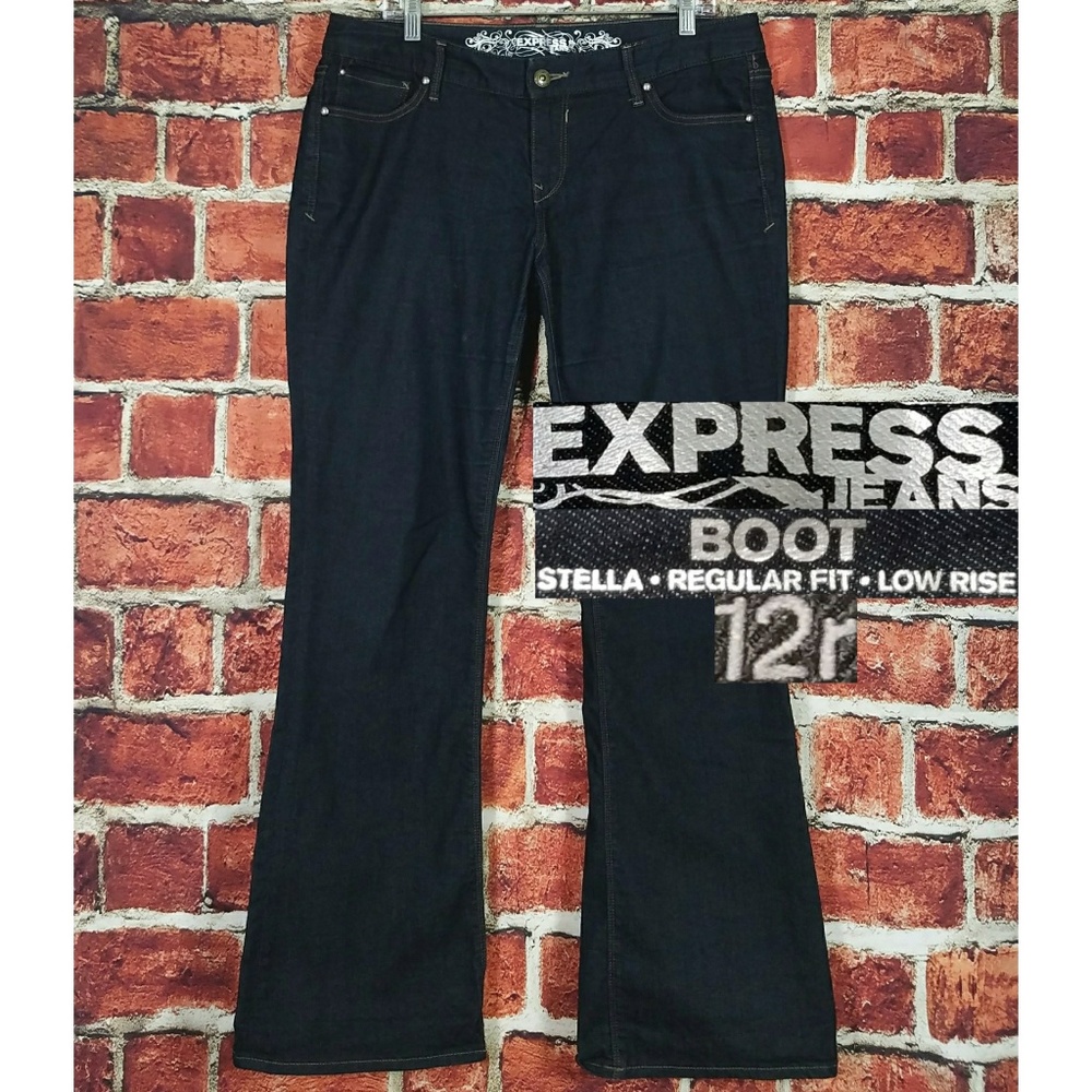 Express Women Jeans Stella Sz 12 x 32